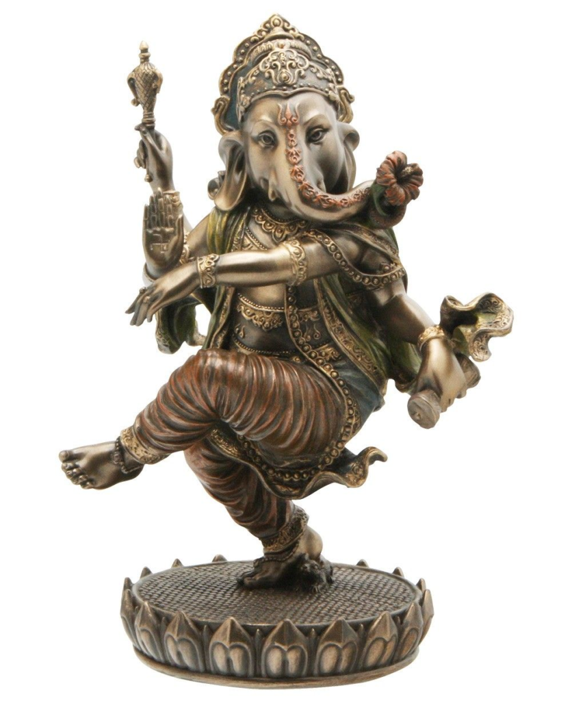 dancing ganesha statue