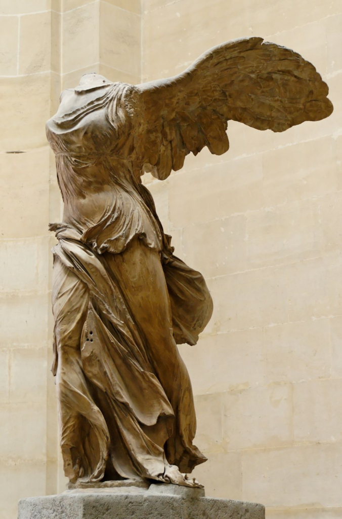 headless angel statue