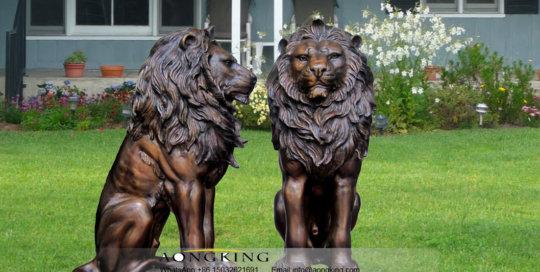 lion statues for front porch