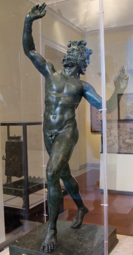 satyr statue