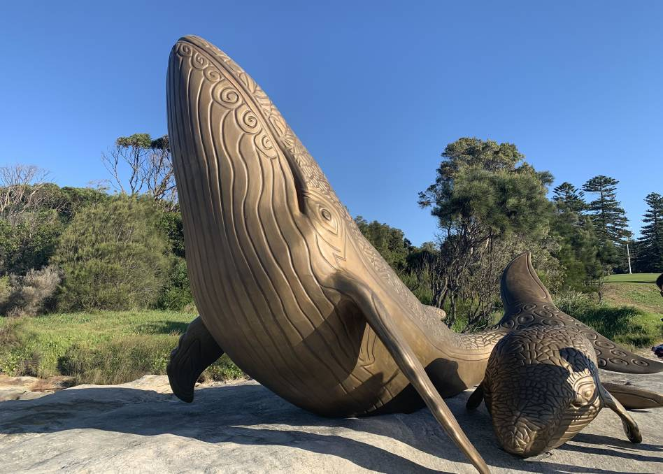 whale statue