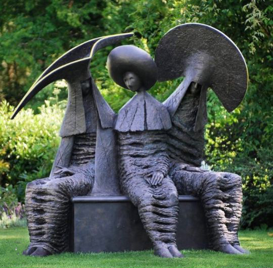 Public Art The Grandees Bronze Sculpture By Philip Jackson