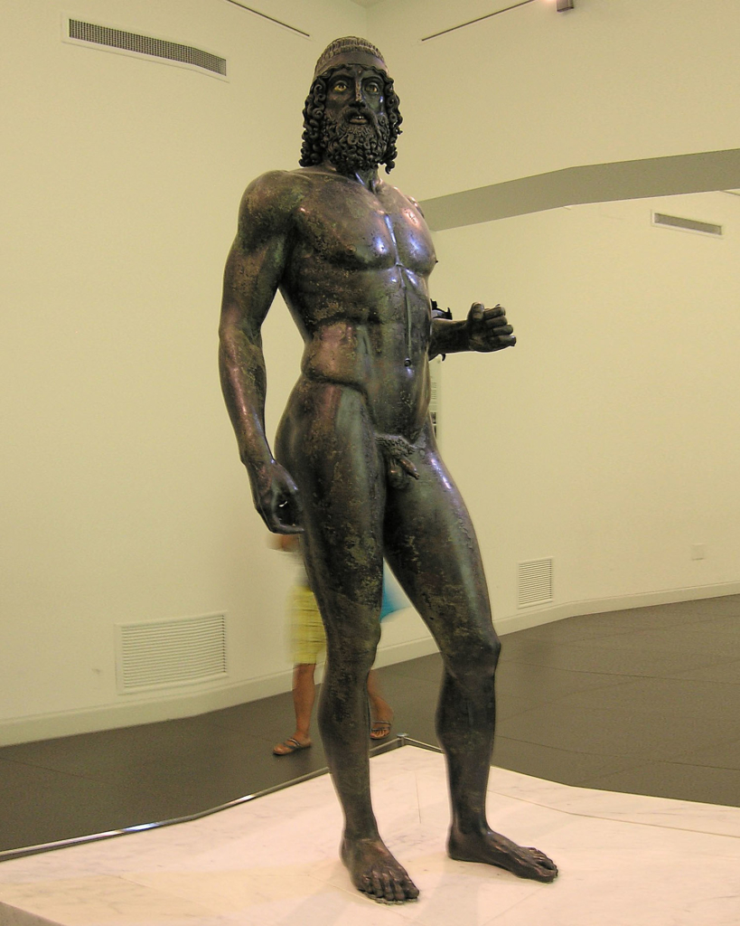 Ancient Greek Riace warrior