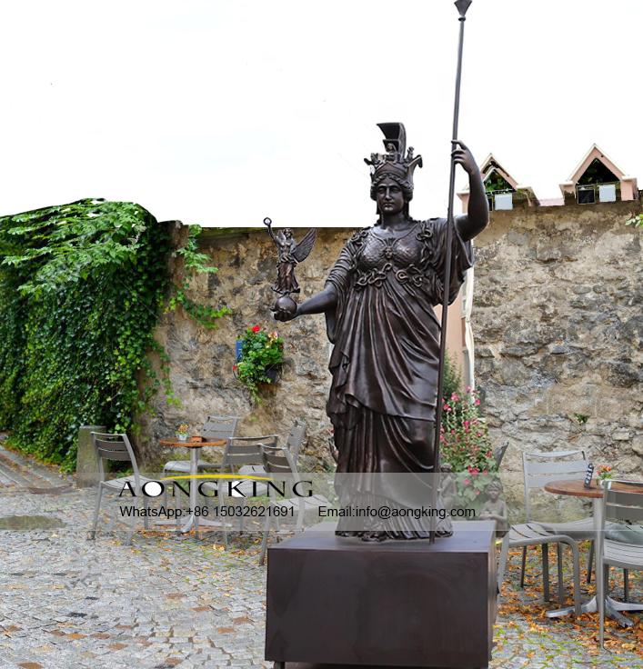 Bronze Statue of Pallas Athena