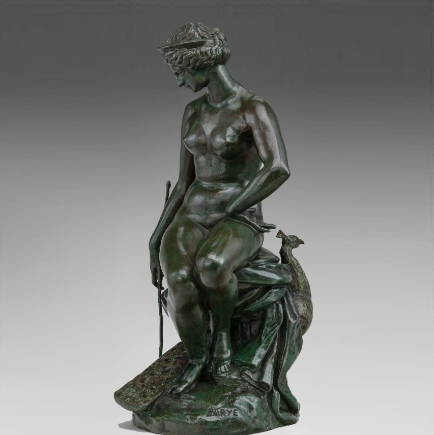 Statue of bronze Juno