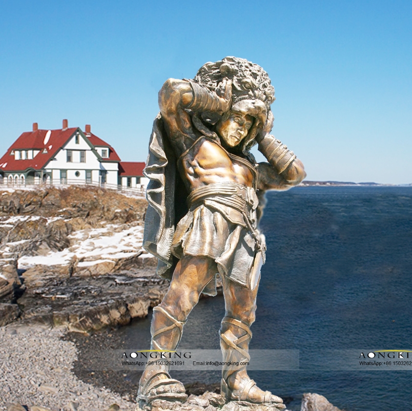 Outdoor Famous Figure Roman Mythology Classical Mythology Hercules Statue