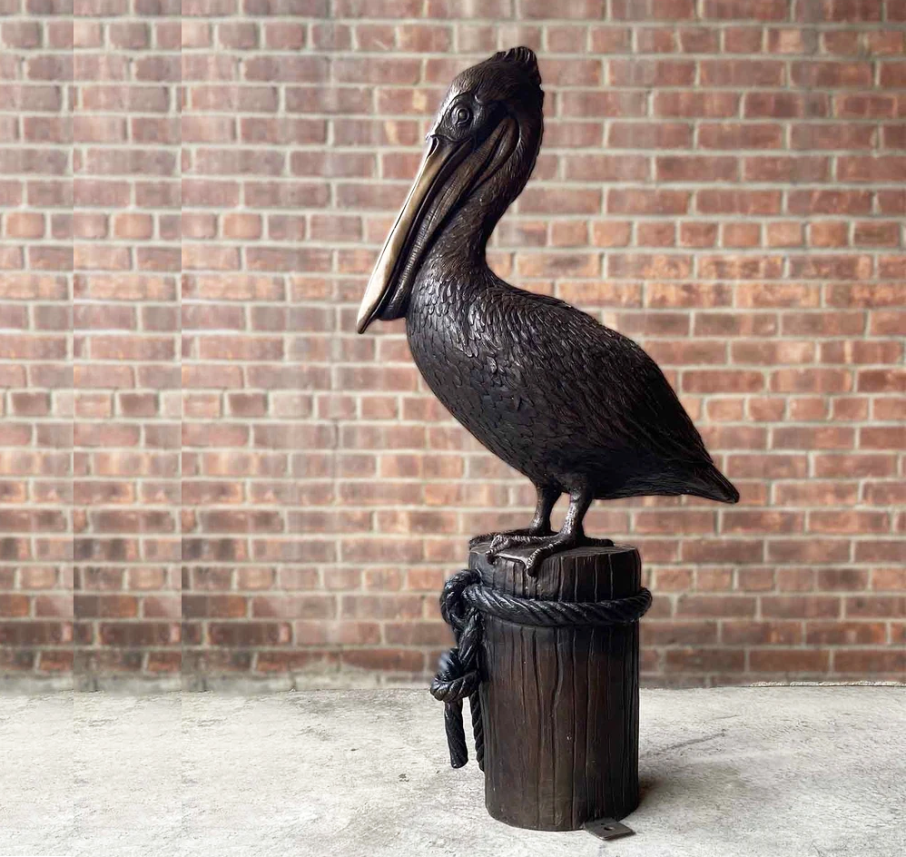 pelican statues