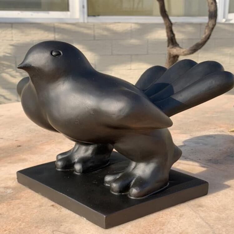 Large Famous Bird Decor Statue of Botero