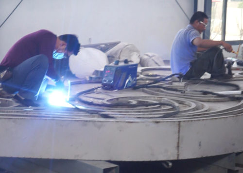 Aongking Water drop project welding