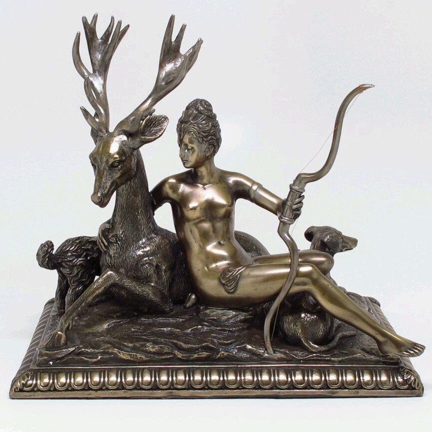 Artemis with deer