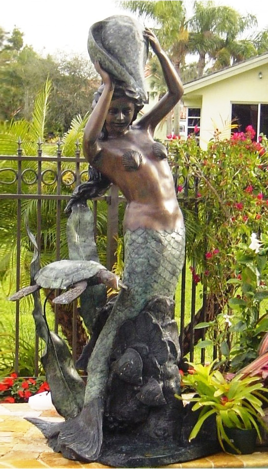 Garden Mermaid Fountain