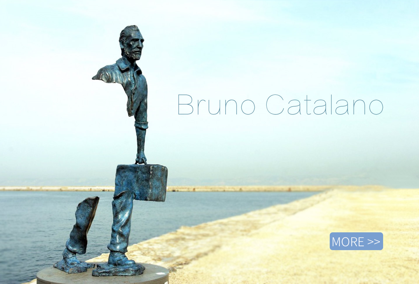 Bronze sculpture Bruno Catalano