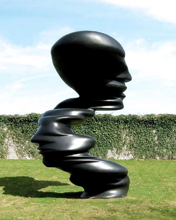 abstract face sculpture 2