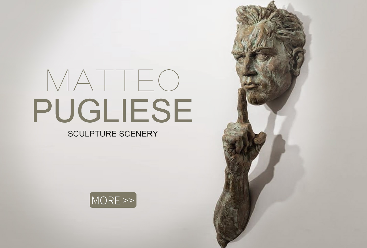 Bronze sculpture matteo pugliese