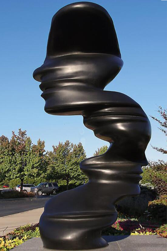 sculpture of Bent of Mind