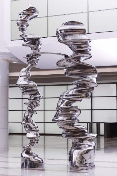 tony cragg stainless steel sculpture