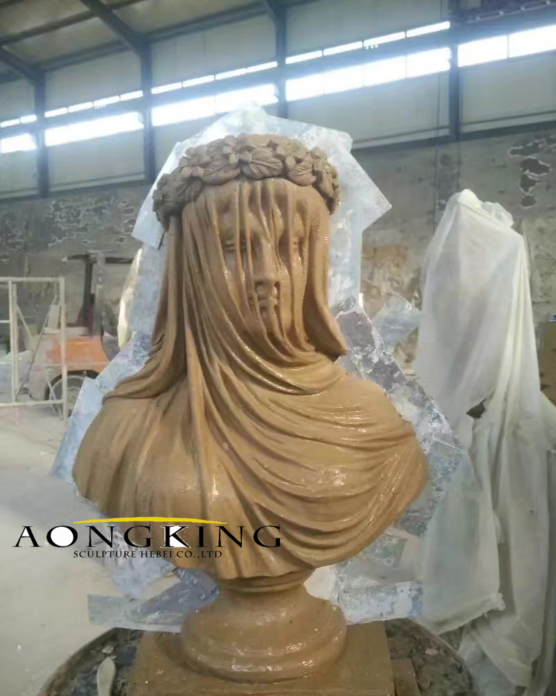 custom bust of Veiled Virgin