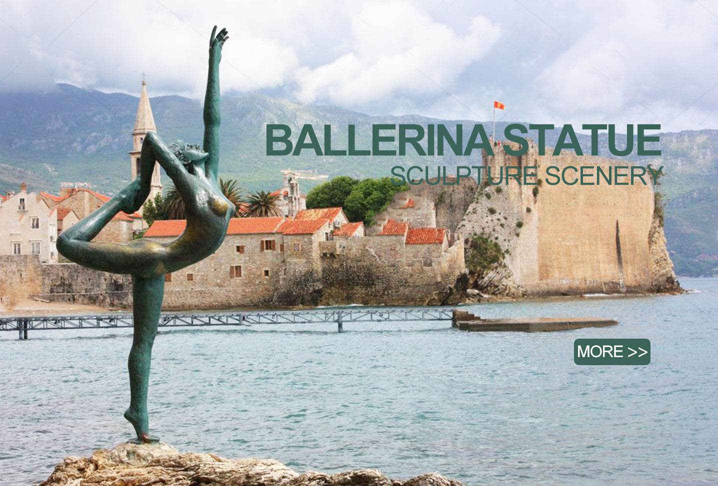 ballerina statue