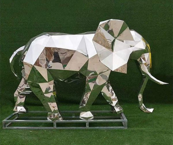 abstract elephant sculpture