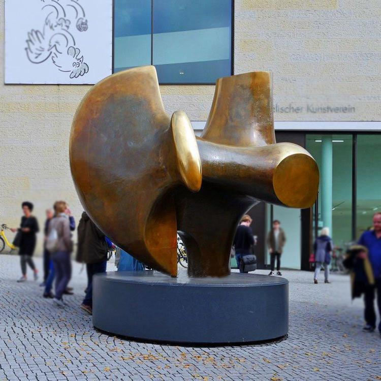 bronze abstract big art