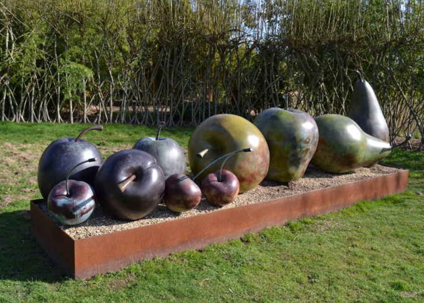 life-size fruit sculpture 2