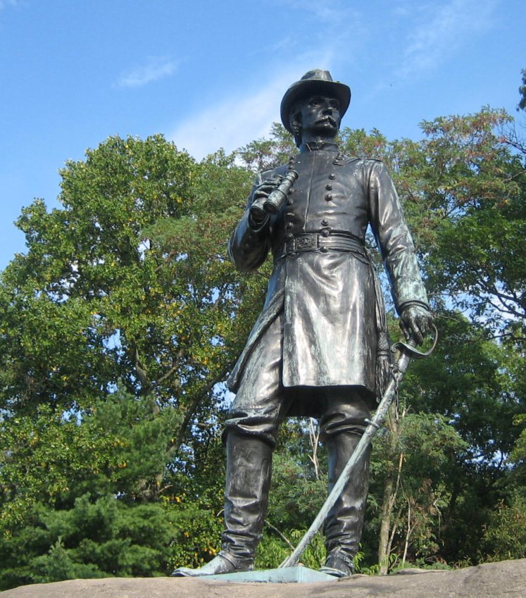 bronze Warren Statue