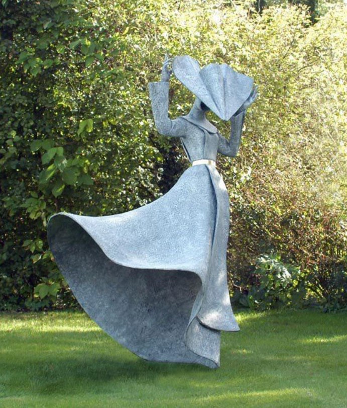 elegant woman sculpture for sale online