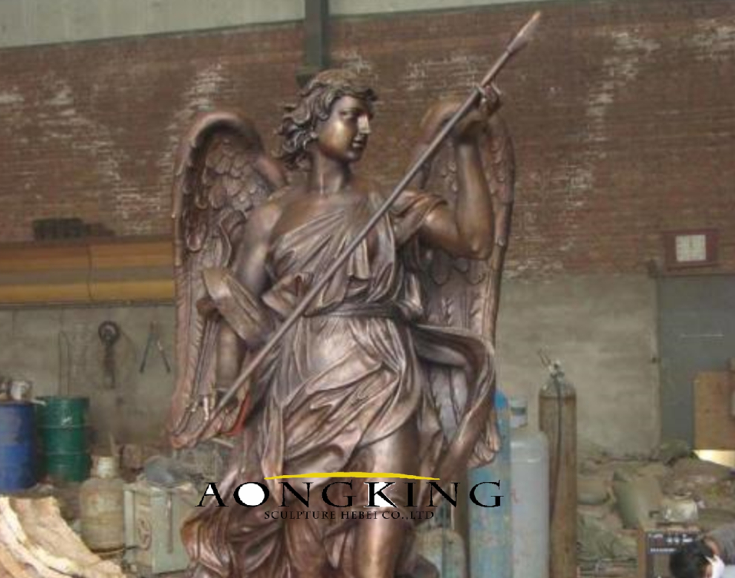 sculpture of Angel in Ponte Sant’Angelo Aongking (2)