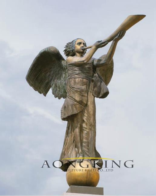 Bronze sculpture Angel of Uzupis