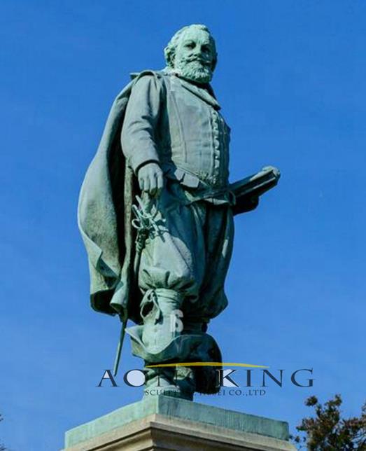 bronze Statue of Captain John Smith