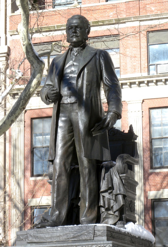 bronze sculpture Chester A. Arthur