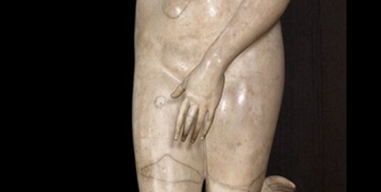 the Venus de Medici sculpture marble