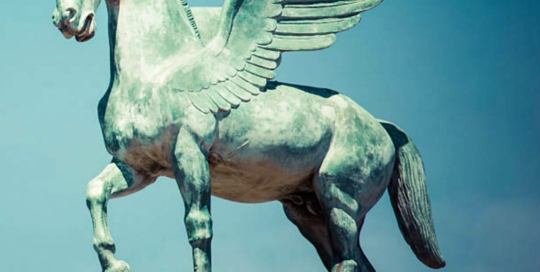 Famous Bronze Statue Of Pegasus