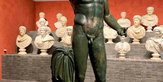 bronze Germanicus sculpture