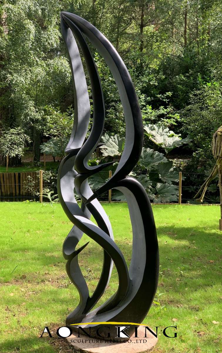 cast iron bird sculptures in flight for sale
