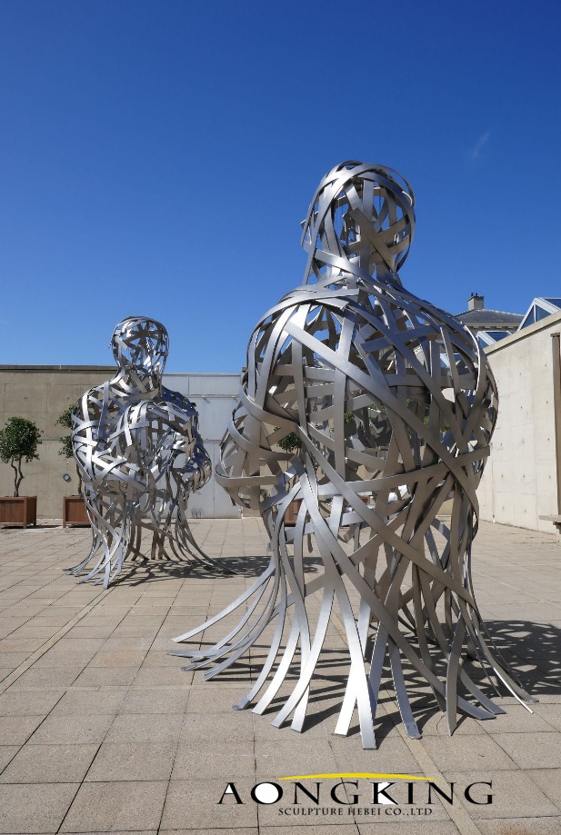 Stainless Steel POSSIBILITIES sculpture